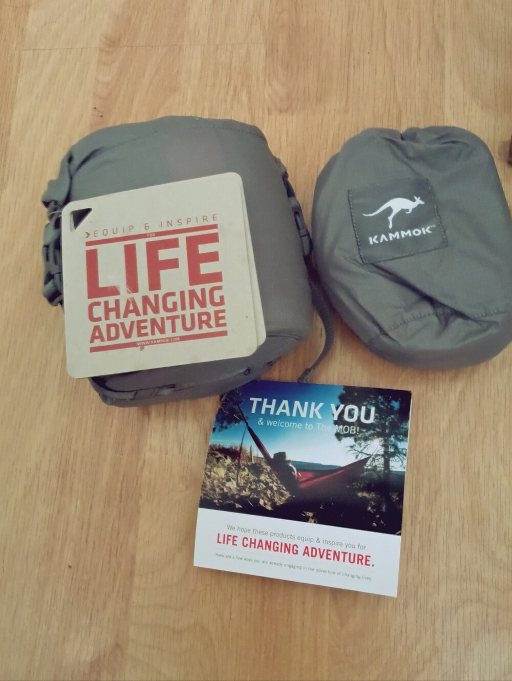 New Kammok Roo Double Camping Hammock + Python Straps Combo